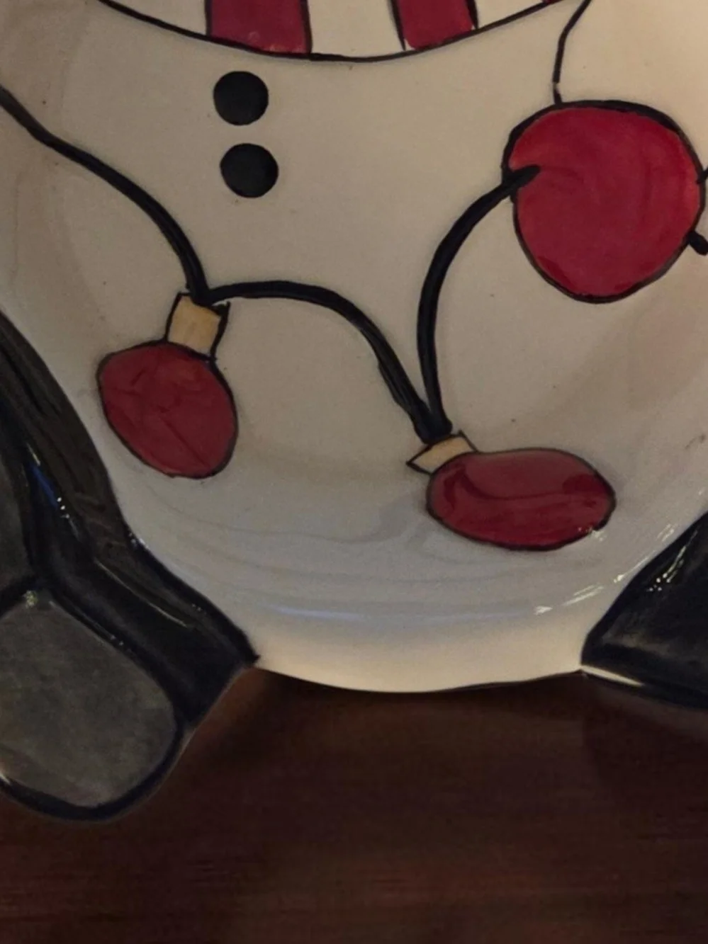 Fitz and Floyd Cheers Collection Individual Snack Bowl Handpainted